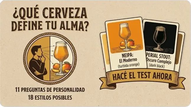 Test: ¿Qué cerveza define tu alma? Descubrilo ahora